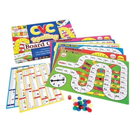 Didax CVC Spelling Board Game 195-181